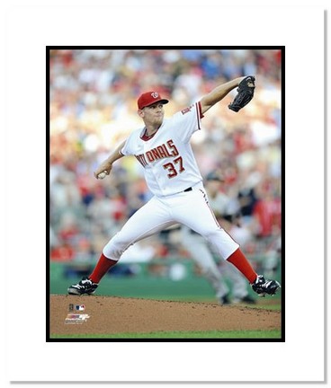 Stephen Strasburg Washington Nationals MLB "2010 MLB Debut" Double Matted 8" x 10" Photograph