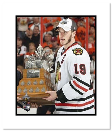 Jonathan Toews Chicago Blackhawks NHL "2010 Conn Smythe Trophy" Double Matted 8" x 10" Photograph