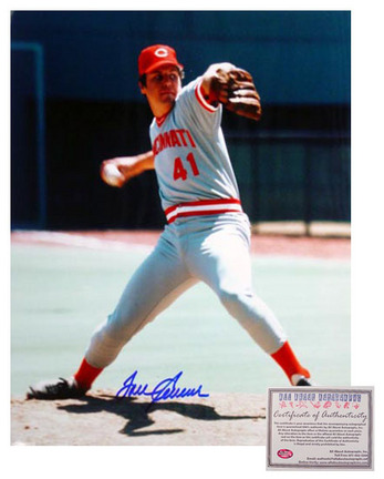 Tom Seaver Cincinnati Reds MLB Autographed 16" x 20" Photograph (Unframed)
