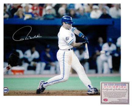 Paul Molitor Toronto Blue Jays MLB Autographed "1993 World Series Home Run" 16" x 20" Photograph (Un