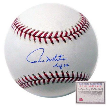 Paul Molitor Minnesota Twins Autographed Rawlings MLB Baseball with "HOF 04" Inscription