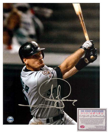 Jay Buhner Seattle Mariners MLB Autographed "Swinging" 16" x 20" Photograph (Unframed)