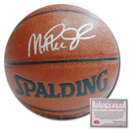 Magic Johnson Los Angeles Lakers Autographed Spalding NBA Indoor Outdoor Basketball