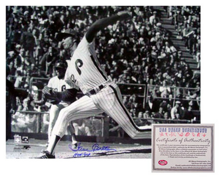 Steve Carlton Philadelphia Phillies MLB Autographed Black and White 16" x 20" Photograph with "HOF 94&quo