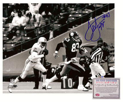 Louis Lipps Autographed "Running Down the Sidelines" 8" x 10" Photograph (Unframed)