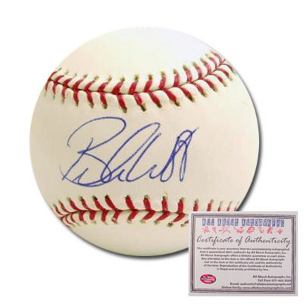 Brandon Webb Autographed Rawlings MLB Baseball