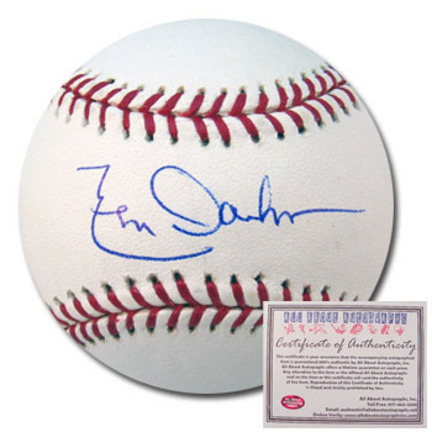 Leon Durham Autographed Rawlings MLB Baseball