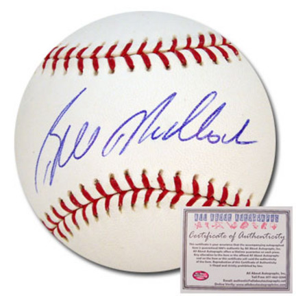 Bill Madlock Autographed Rawlings MLB Baseball 