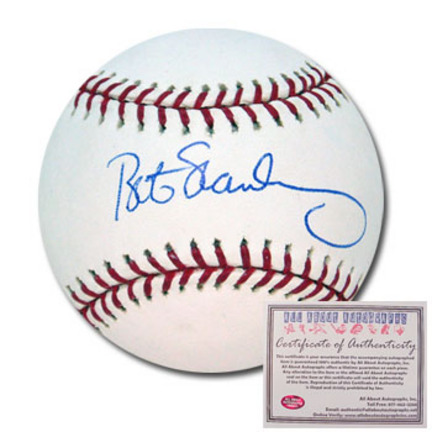 Bob Stanley Autographed Rawlings MLB Baseball