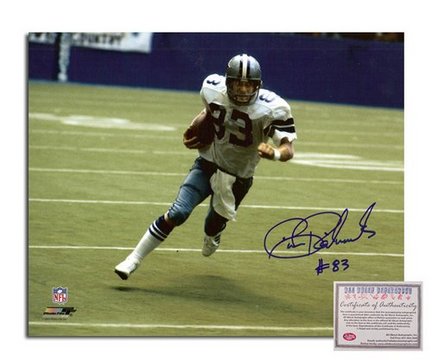 Golden Richards Dallas Cowboys Autographed 8" x 10" Running with Ball Horizontal Photograph with "#83&quo