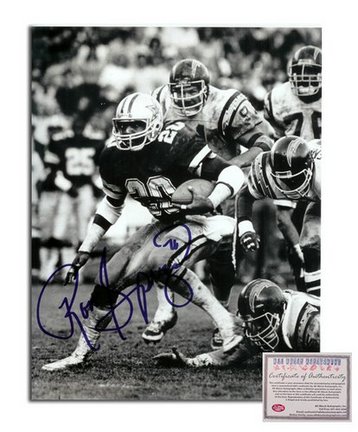 Ron Springs Dallas Cowboys Autographed 8" x 10" Photograph (Unframed)