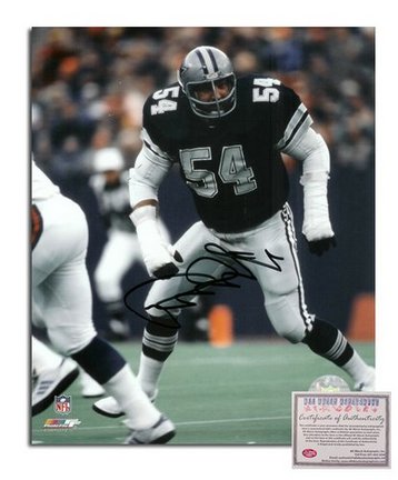 Randy White Dallas Cowboys Autographed 8" x 10" White Jersey Photograph (Unframed)