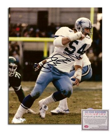 Randy White Dallas Cowboys Autographed 8" x 10" Blue Jersey Photograph (Unframed)