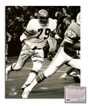 Coy Bacon Cincinnati Bengals Autographed 8" x 10" Photograph with "#79" Inscription (Unframed)