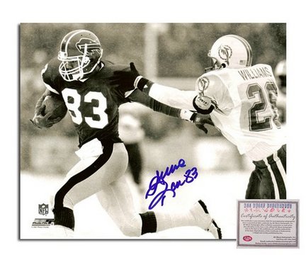 Andre Reed Buffalo Bills Autographed 8" x 10" vs. Miami Dolphins Photograph with "83" Inscription (U