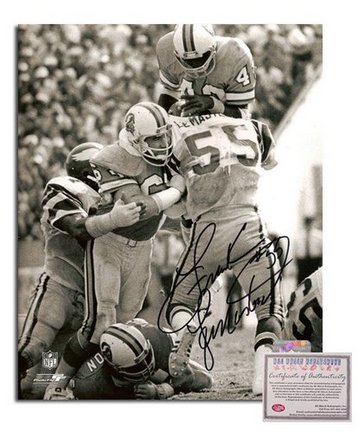 Frank LeMaster Philadelphia Eagles Autographed 8" x 10" vs. Tampa Bay Buccaneers Photograph with "#55&quo