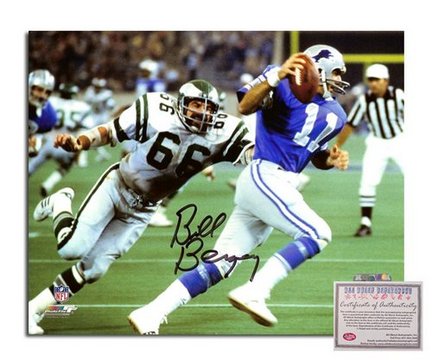 Bill Bergey Philadelphia Eagles Autographed 8" x 10" vs. Detroit Lions Photograph (Unframed)