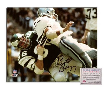 Bill Bergey Philadelphia Eagles Autographed 8" x 10" vs. Dallas Cowboys Photograph (Unframed)