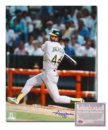 Reggie Jackson Oakland Athletics Autographed 16" x 20" Photograph (Unframed)