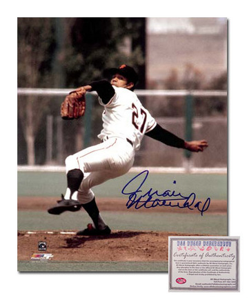Juan Marichal San Francisco Giants Autographed 8" x 10" Home Pitching Photograph (Unframed)