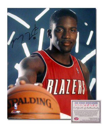 Martell Webster Portland Trail Blazers Autographed 16" x 20" Photograph with "#8" Inscription (Unfra