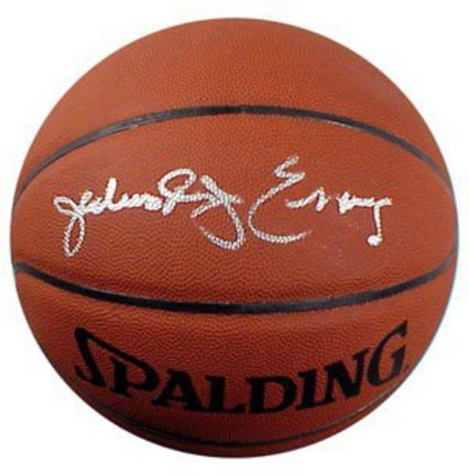 Julius "Dr. J" Erving Philadelphia 76ers NBA Autographed Official Basketball
