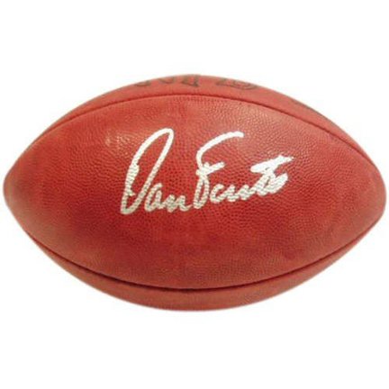 Dan Fouts San Diego Chargers NFL Autographed Official Football