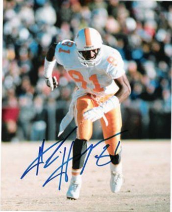 Alvin Harper Tennessee Volunteers NCAA Autographed 8" x 10" Photograph