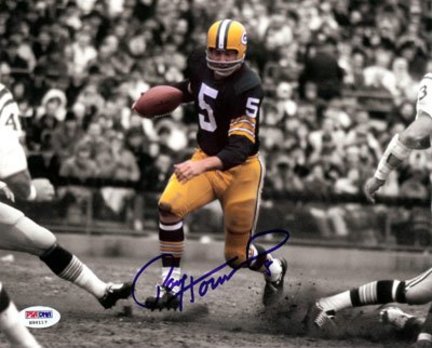 Paul Hornung Green Bay Packers NFL "Spotlight Run" Autographed 8" x 10" Photograph