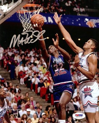 Magic Johnson Los Angeles Lakers NBA "1992 All-Star Game" Autographed 8" x 10" Photograph