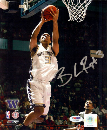 Brandon Roy Washington Huskies NCAA Autographed 8" x 10" Photograph