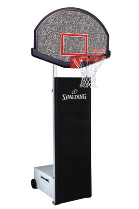 Fastbreak 930 Side Court Portable Basketball Backstop with Acrylic Backboard from Spalding