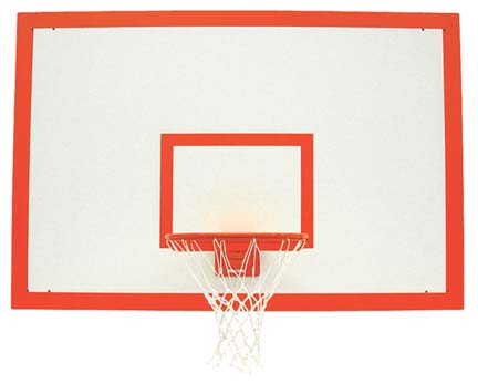 1460sb 42" x 72" Rectangular Fiberesin Basketball Backboard from Spalding