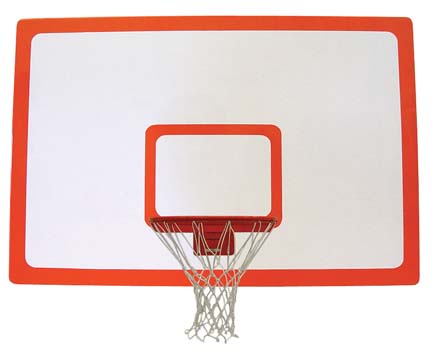42" x 72" Rectangular Fiberglass(sb) Basketball Backboard from Spalding