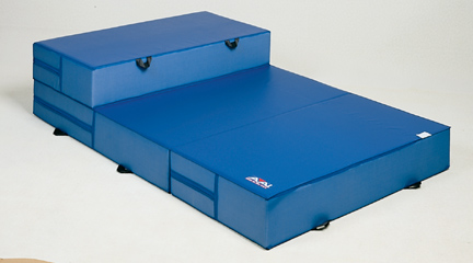 SC-12 American Athletic 6' x 12' x 12" Folding Skill Cushion Mat