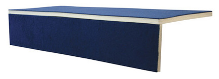 2" x 3' x 6' Foam Bonded Carpet Pit Edging from American Athletic, Inc.