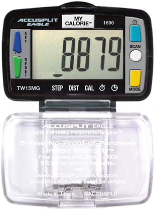 Accusplit AE1690 Wellness Series Pedometer