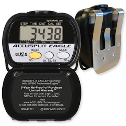 ACCUSPLIT Eagle AE170XLG Activity Pedometer