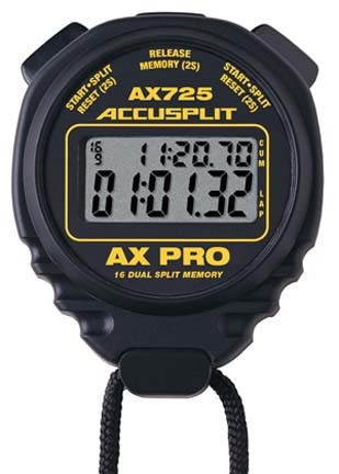 Accusplit AX725 AX Pro Memory Series Stopwatch