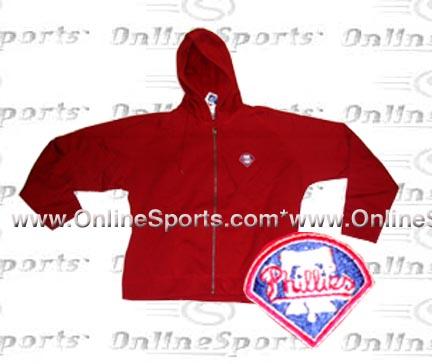 Philadelphia Phillies Dark Red Hoody Jacket from Antigua (Women's)