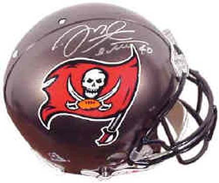Mike Alstott Autographed Tampa Bay Buccaneers Pro Line Helmet