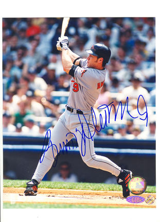 Brady Anderson Baltimore Orioles Autographed 8" x 10" Full Swing Photograph (Unframed)