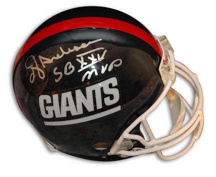 Ottis "OJ" Anderson Autographed New York Giants Riddell Pro Line Helmet Inscribed with "SB XXV MVP"