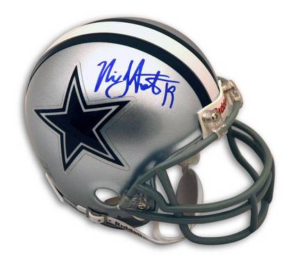 Miles Austin Autographed Dallas Cowboys Mini Helmet
