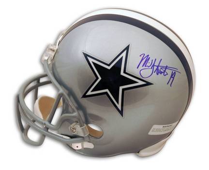 Miles Austin Autographed Dallas Cowboys Replica Full Size Helmet