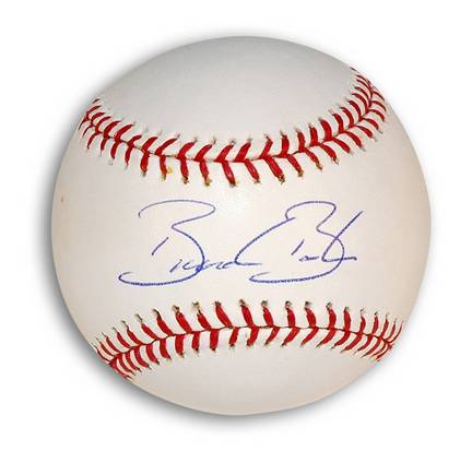 Brandon Backe Autographed MLB Baseball