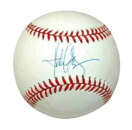 Harold Baines Autographed American League Baseball