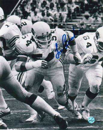 Tom Banks Autographed "BW" St. Louis Cardinals (Football) 8" x 10" Photo