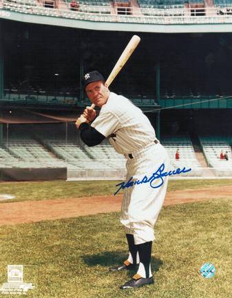 Hank Bauer Autographed "Batting Stance" New York Yankees 8" x 10" Photo