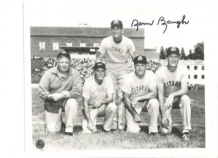 Sammy Baugh New York Titans Autographed 8" x 10" Photograph (Unframed)